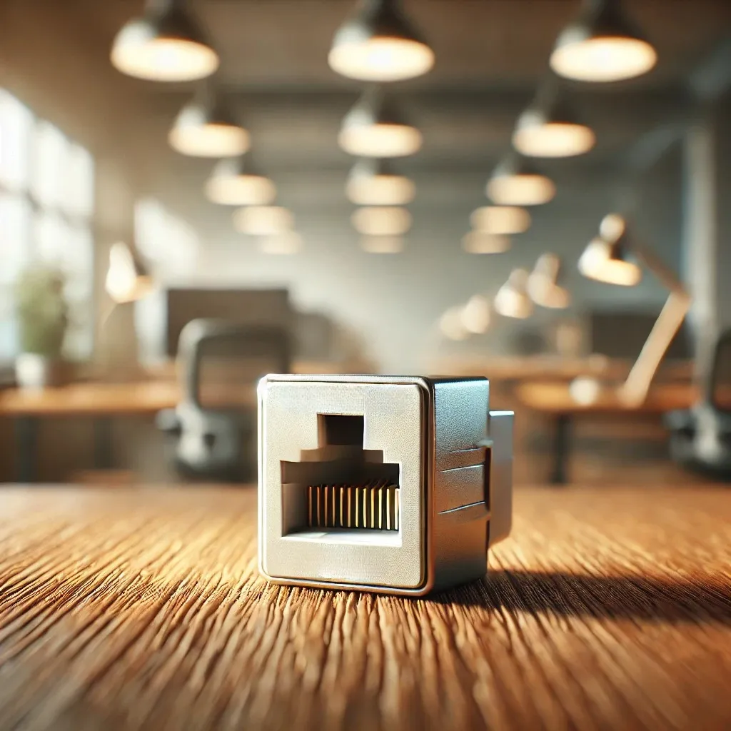 CAT6 UTP 90 Derece Keystone Jack