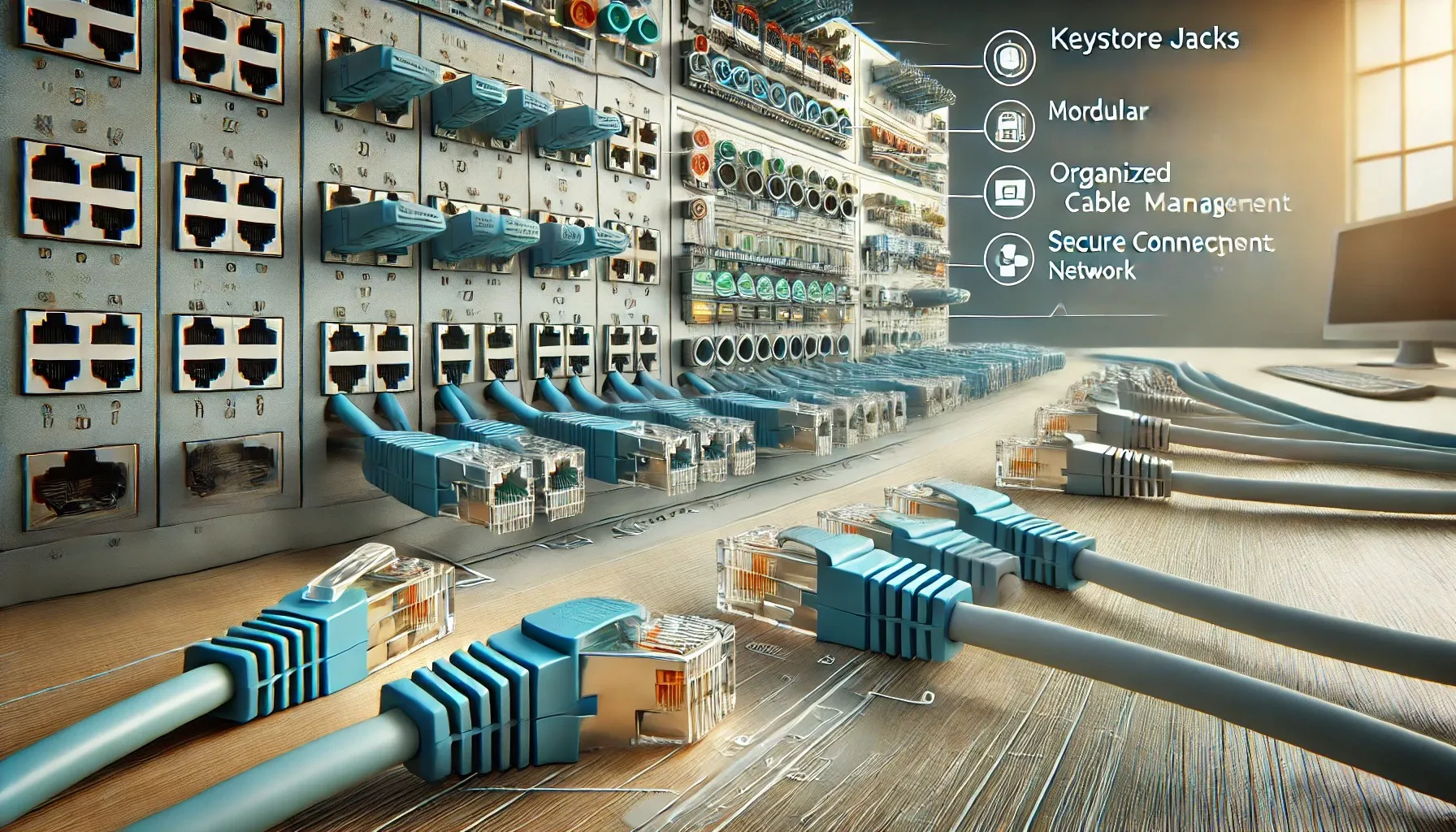 Keystone Jack ve Patch Panelin Ağ Altyapısındaki Rolü